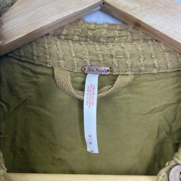 Free People - All Aboard Waffle Button Down Short Sleeve Short Romper Size Med - Picture 12 of 14